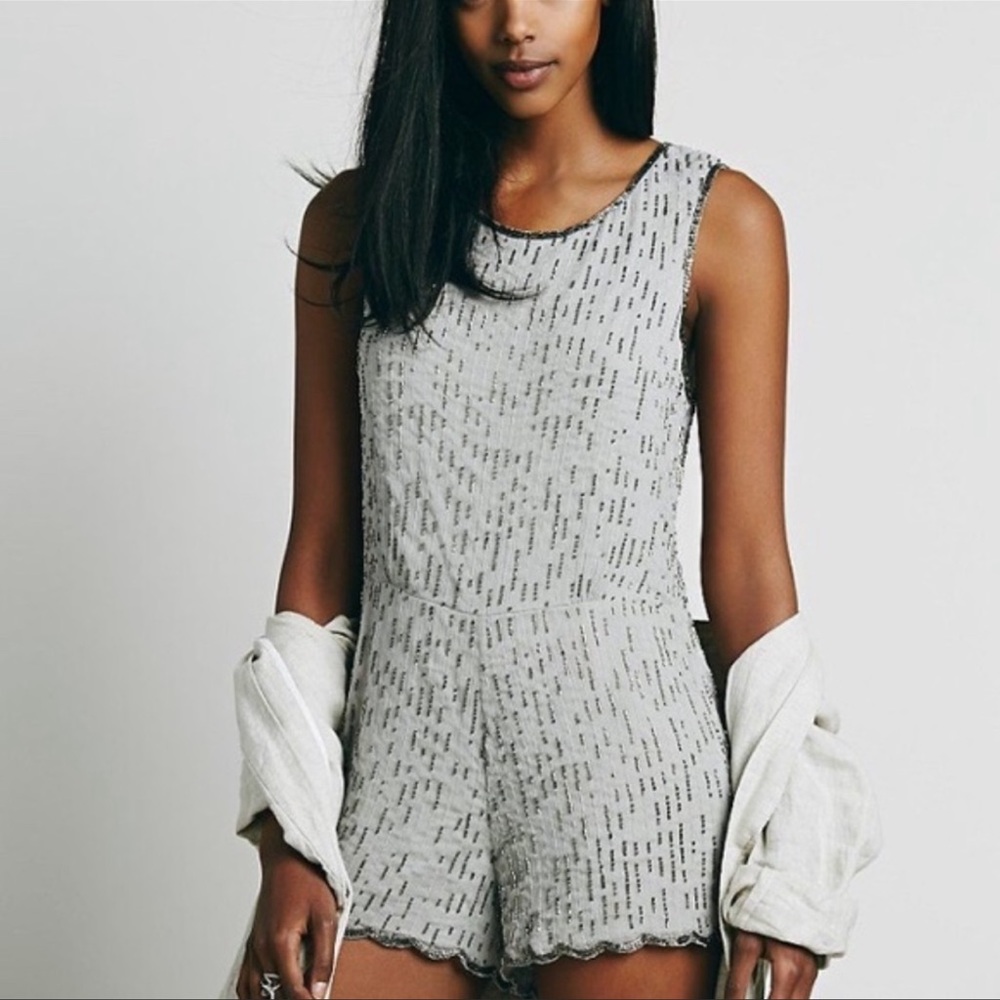 Beaded Romper